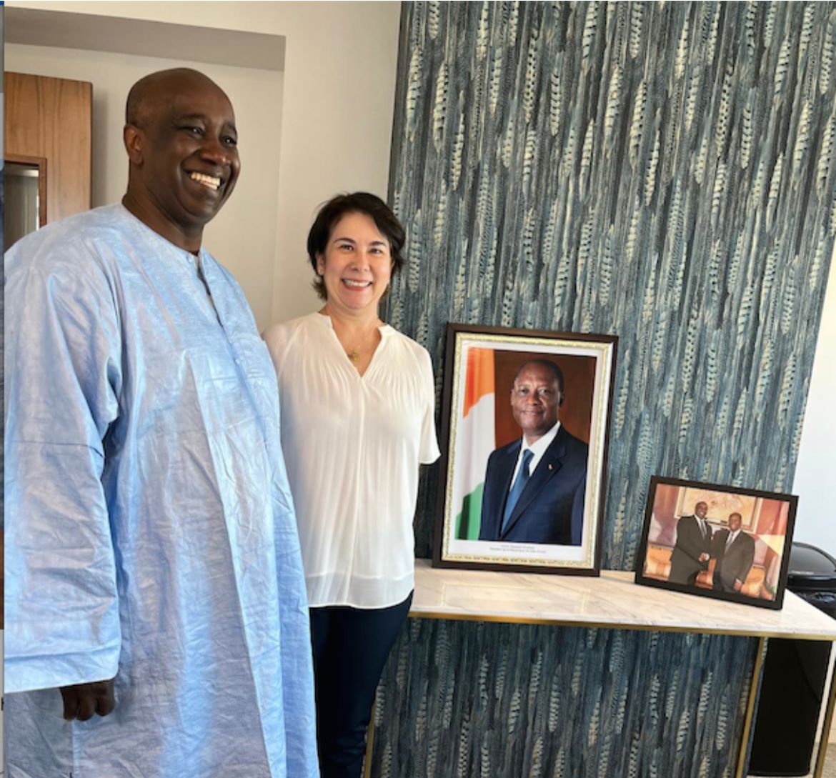 Côte d'Ivoire/ La Directrice exécutive de l’OIC en visite officielle pour promouvoir la conservation du café