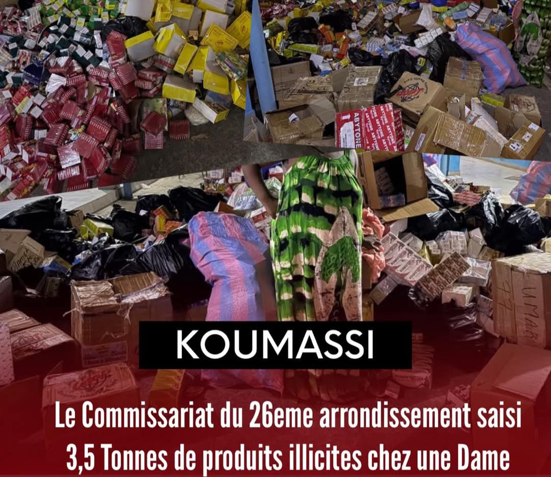 cote-divoire-koumassi-une-femme-interpellee-avec-3-5-tonnes-de-produits-illicites-dans-un-appartement-transforme-en-entrepot
