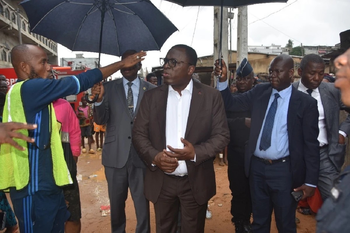 Côte d'Ivoire/ Saison des pluies: six personnes mortes dans un éboulement de terrain à Attecoubé